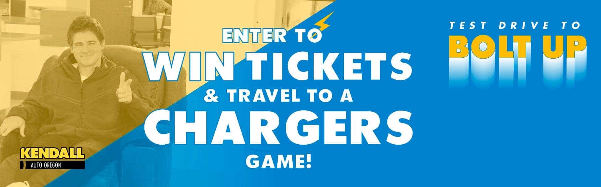 Charger Ticket Giveaway