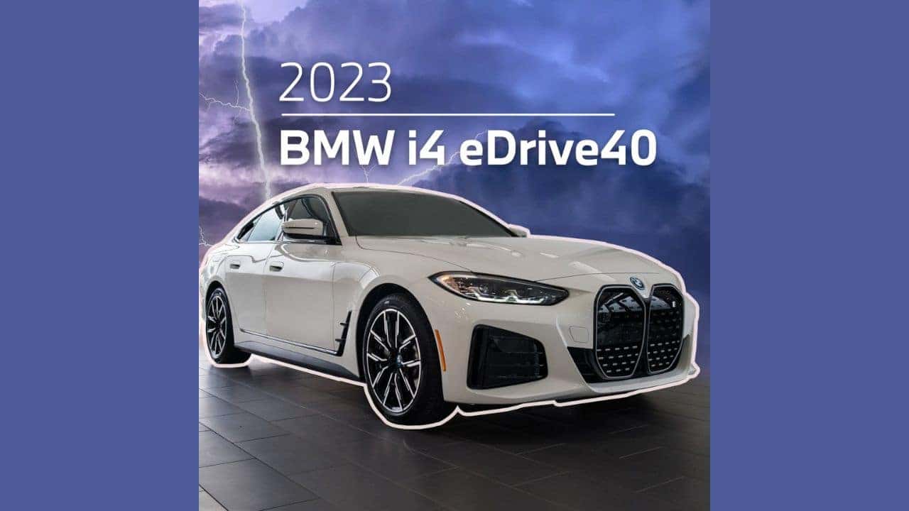 The 2023 BMW i4 eDrive40 Exemplifies a Luxurious Electric Vehicle