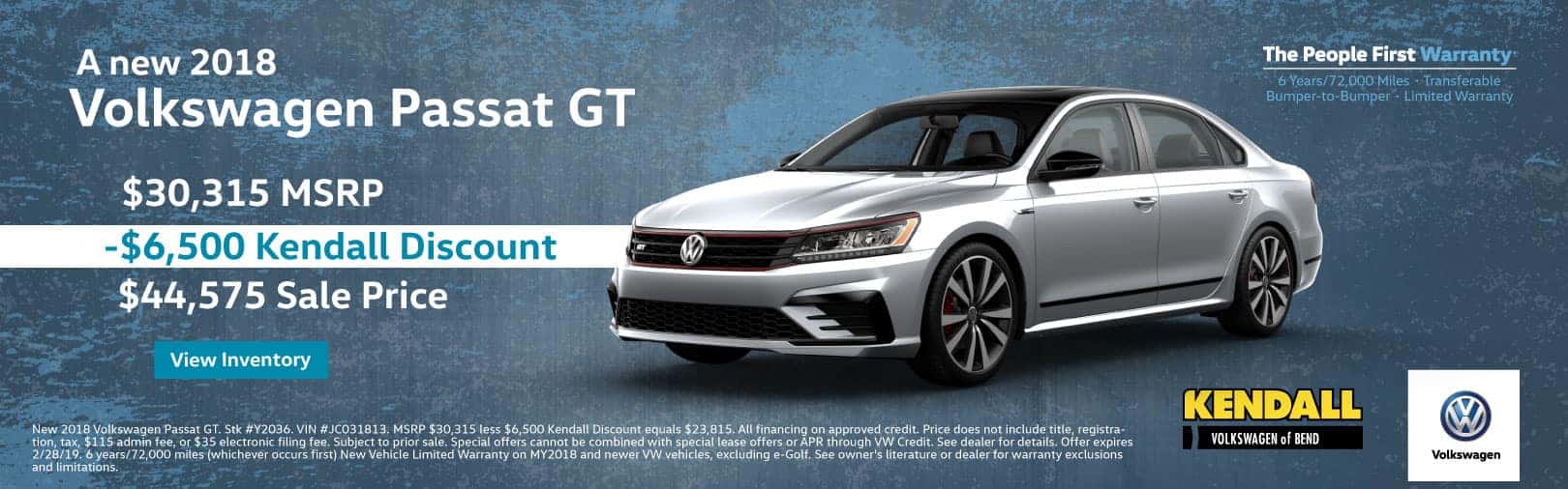 Kendall Volkswagen Of Bend New Volkswagen Dealership Used Cars