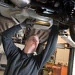 Repairing and checking a car