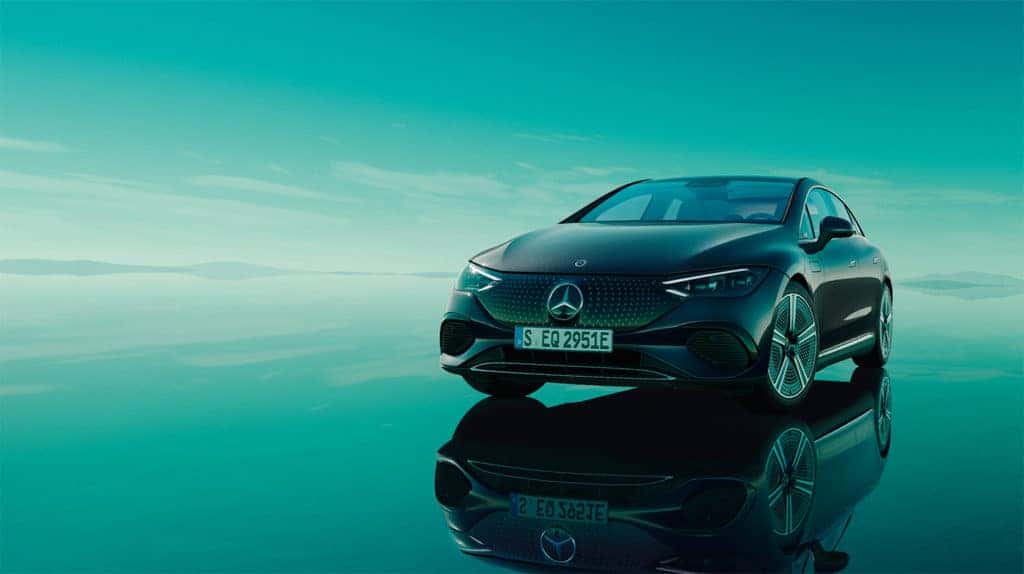 Overview of the 2023 Mercedes-Benz EQE in Los Angeles