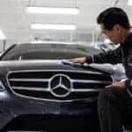 Detailing Mercedes-Benz Vehicle