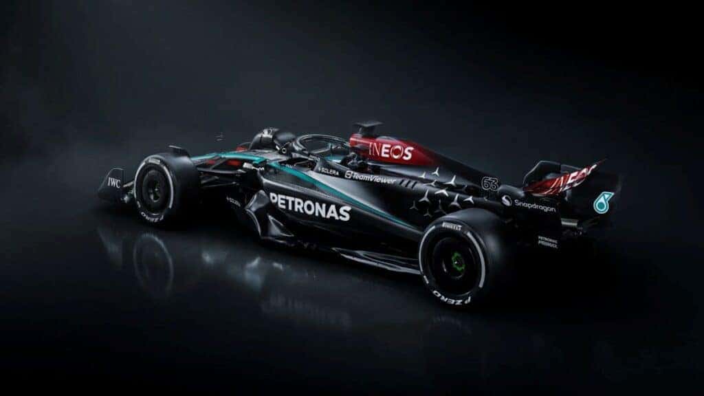 AMG Petronas F1 Rear Quarter