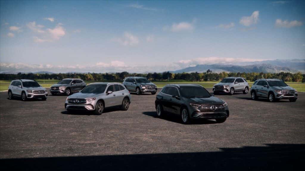 The Mercedes-Benz SUV Lineup
