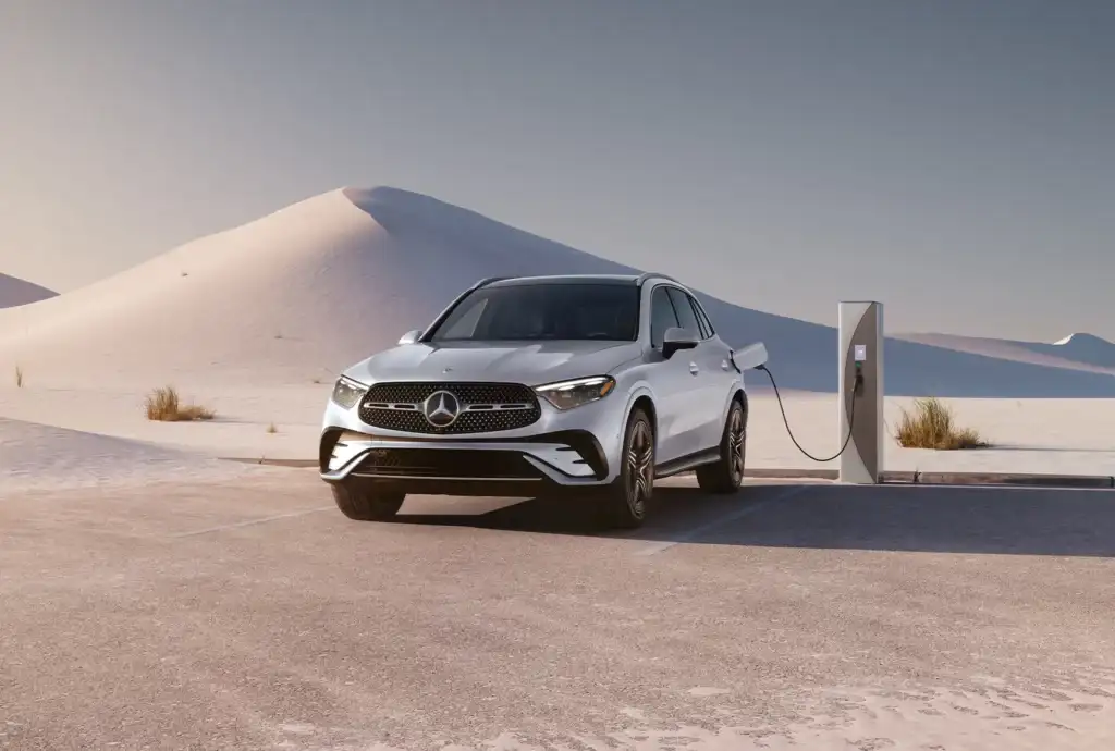 Exterior of a 2026 Mercedes-Benz GLC 350e 4MATIC® SUV