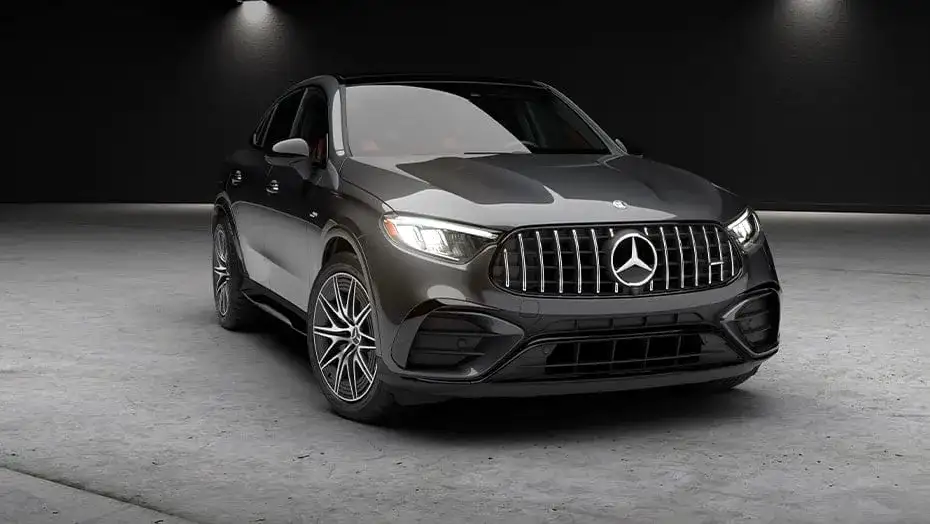 Exterior of a 2026 Mercedes-AMG® GLC Coupe