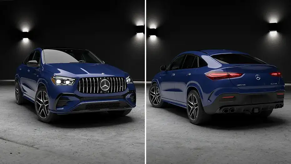 Exterior of a 2026 Mercedes-AMG® GLE Coupe