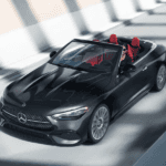 Top-down view of the 2026 Mercedes-Benz CLE Cabriolet