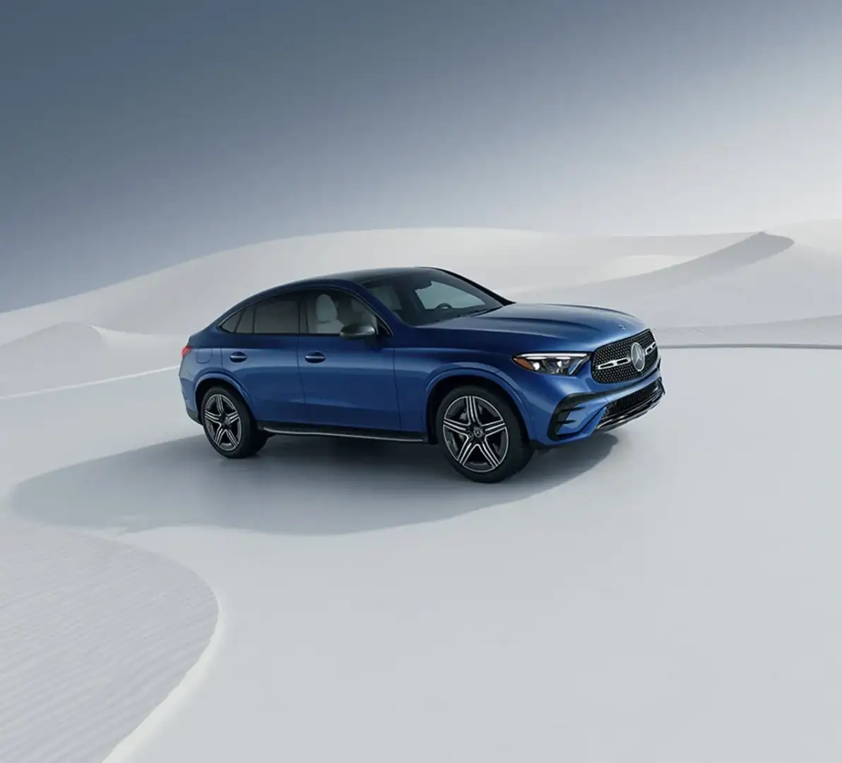 Exterior of a 2026 Mercedes-Benz GLC Coupe