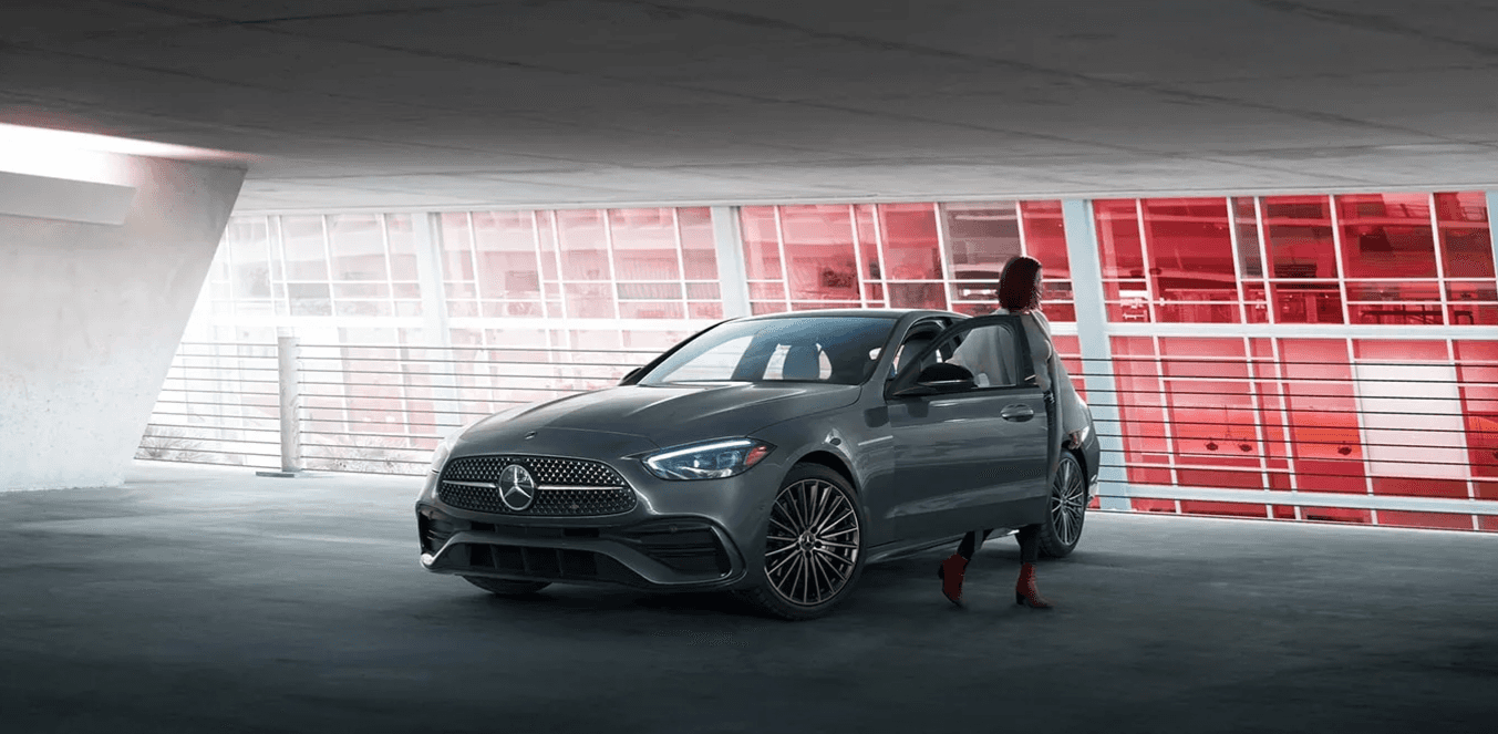 Exterior of a 2025 Mercedes-Benz C-Class