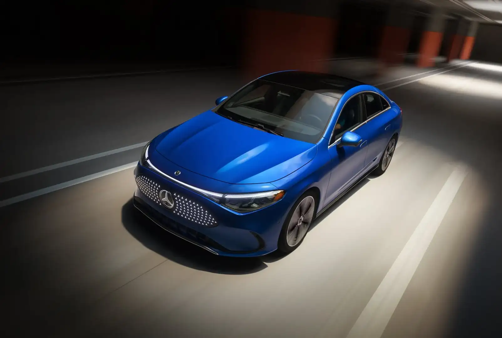 Exterior of a 2026 Mercedes-Benz CLA with EQ Technology