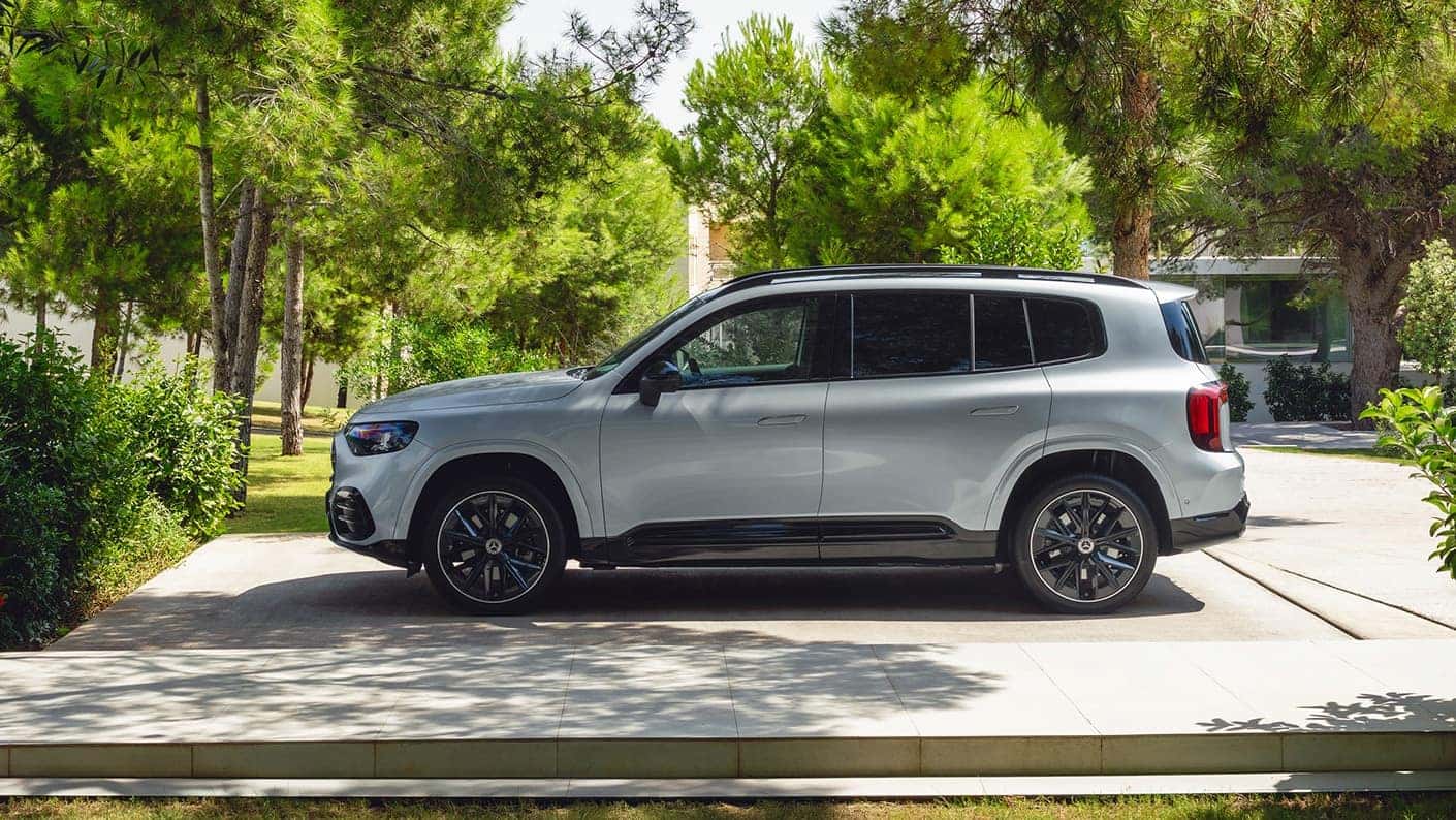 Exterior of a 2027 Mercedes-Benz GLB SUV