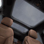 The interior of the Mercedes-Benz GLB SUV