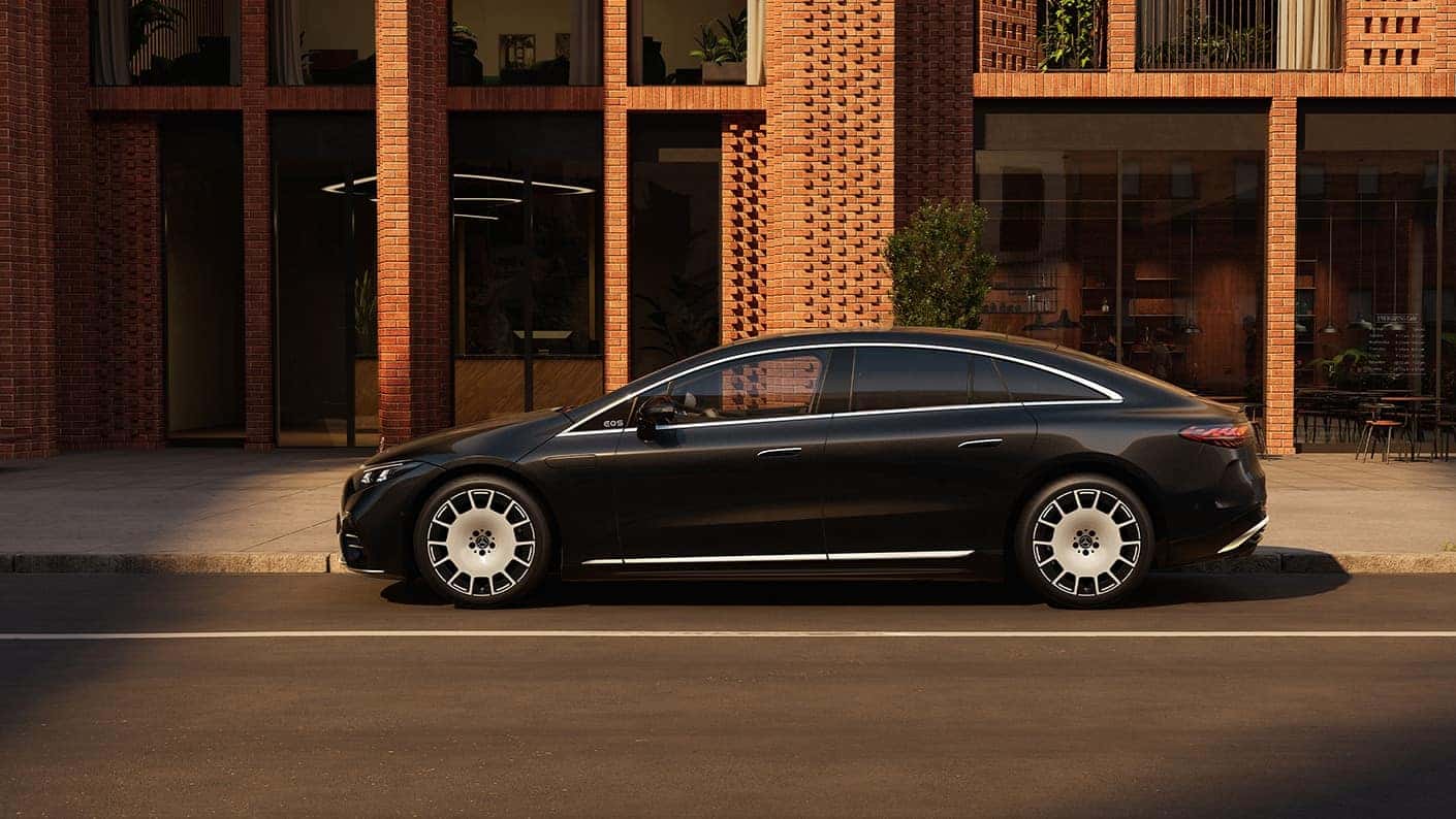 Exterior of a 2027 Mercedes-Benz EQS Sedan