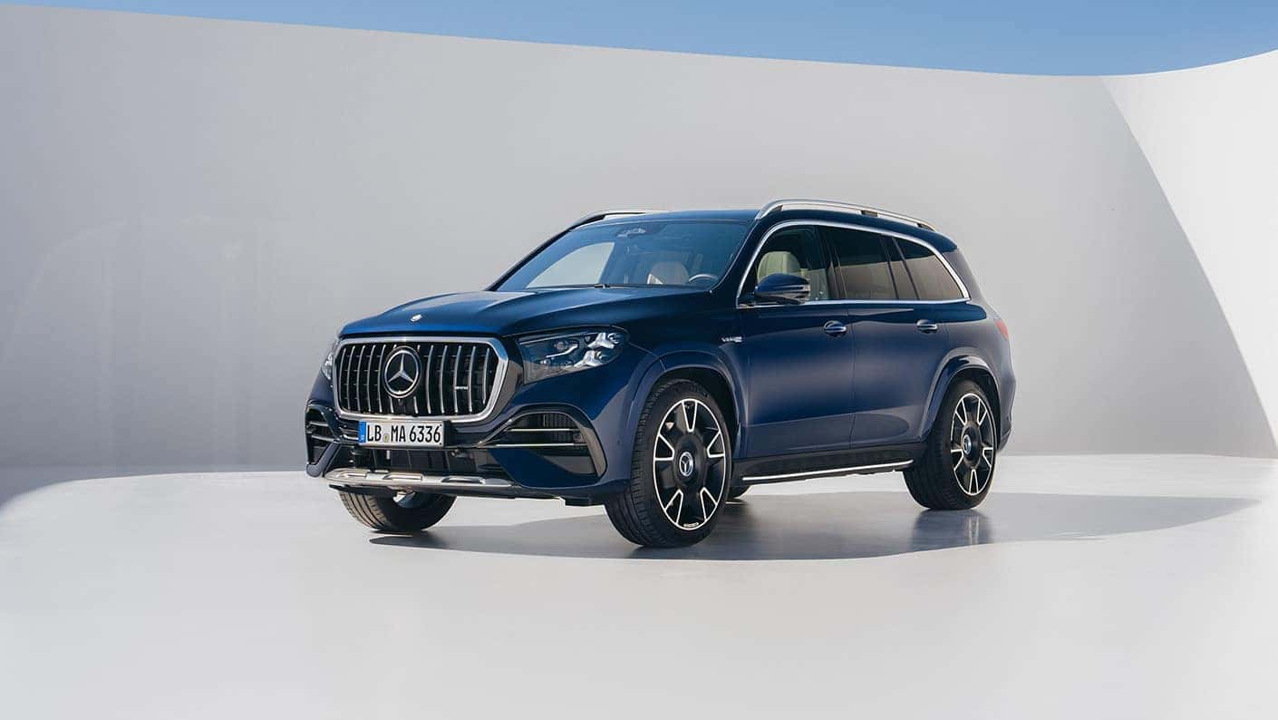 Exterior of a 2027 Mercedes-Benz GLS SUV: