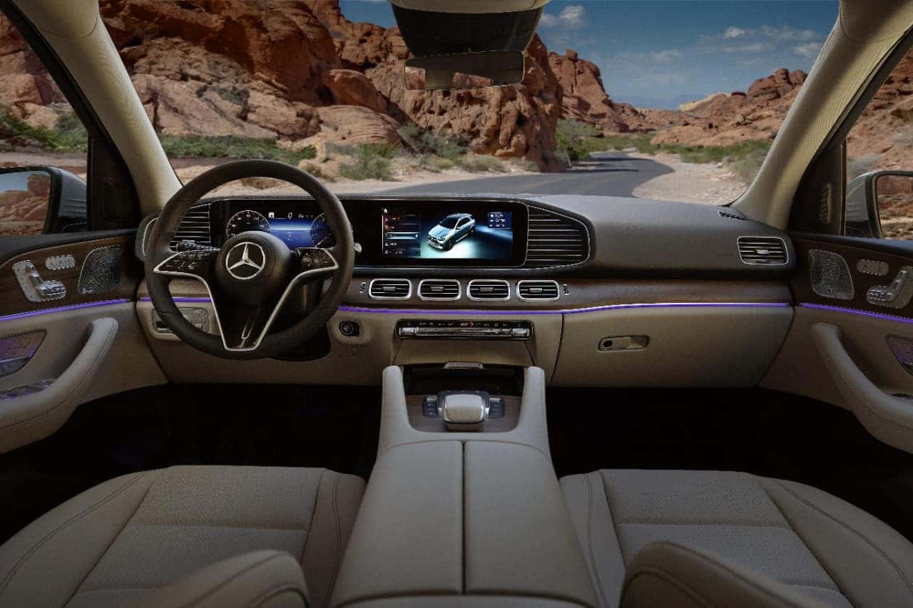 Interior of a Mercedes-Benz Certified Pre-Owned vehicle