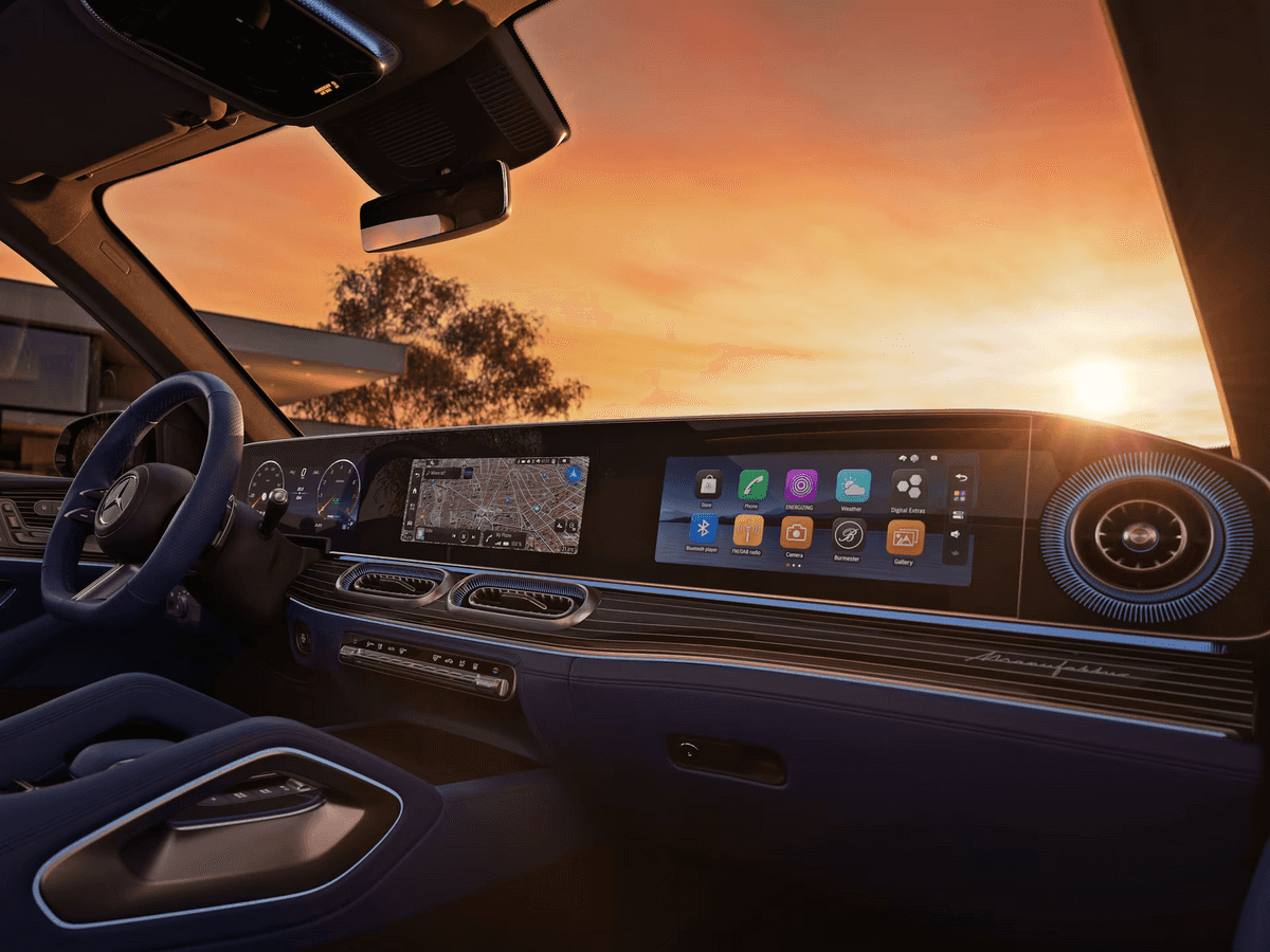 Dashboard of the 2027 Mercedes-Benz GLE Coupe