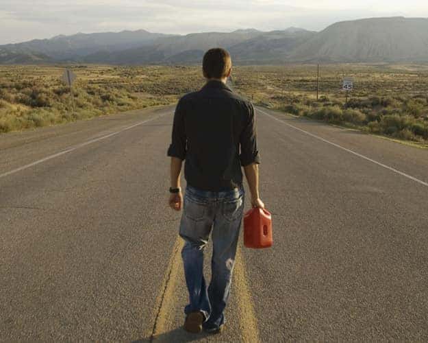 What to do when you run out of gas