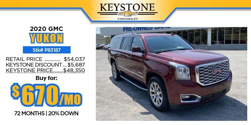 2020 gmc Yukon keystone chevy