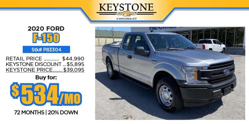 2020 ford f-150 keystone chevy