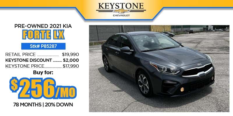 2021 kia forte lx keystone chevrolet