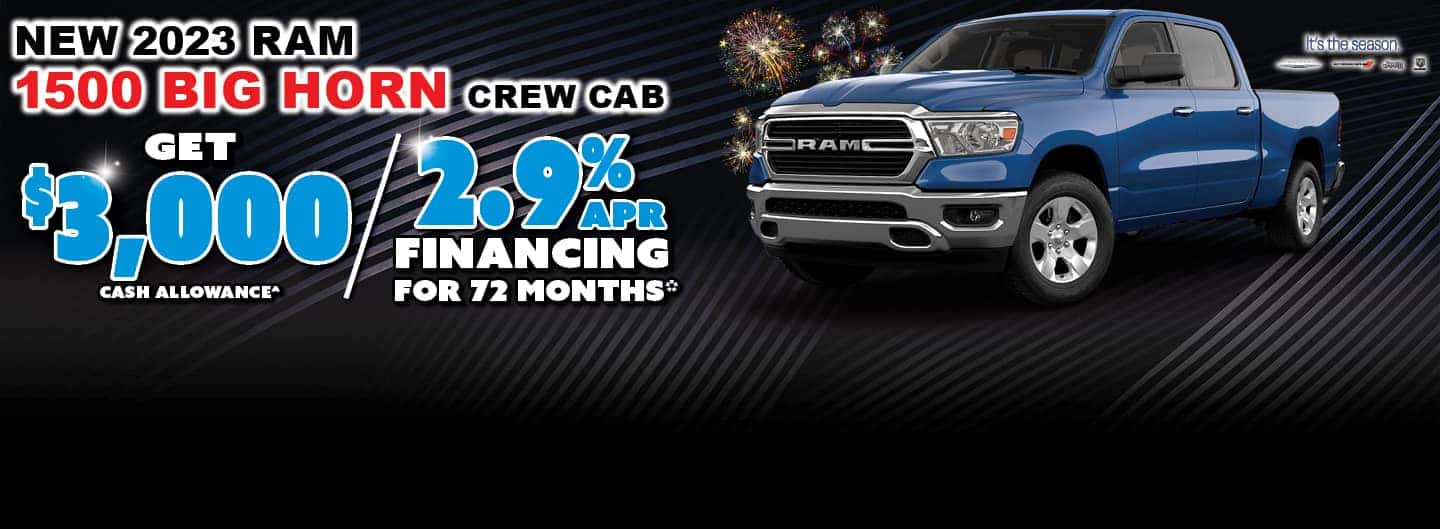 2023 RAM 1500 Big Horn Crew Cab