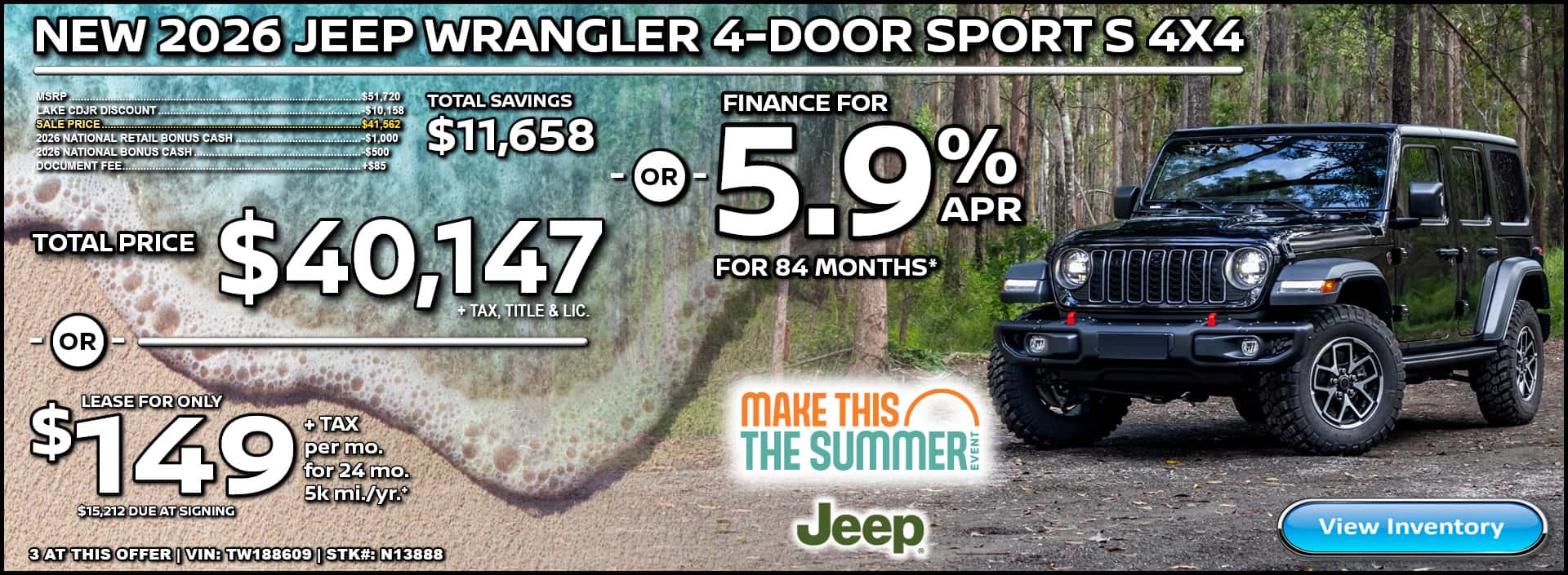 2026 JEEP WRANGLER 4-DOOR WILLYS