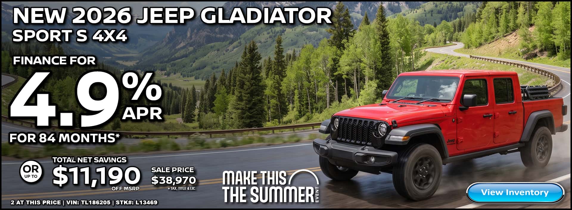 2026 JEEP GLADIATOR