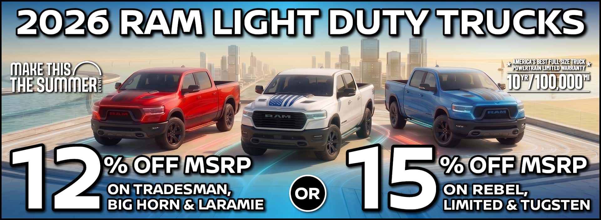 RAM AUGUST INCENTIVE