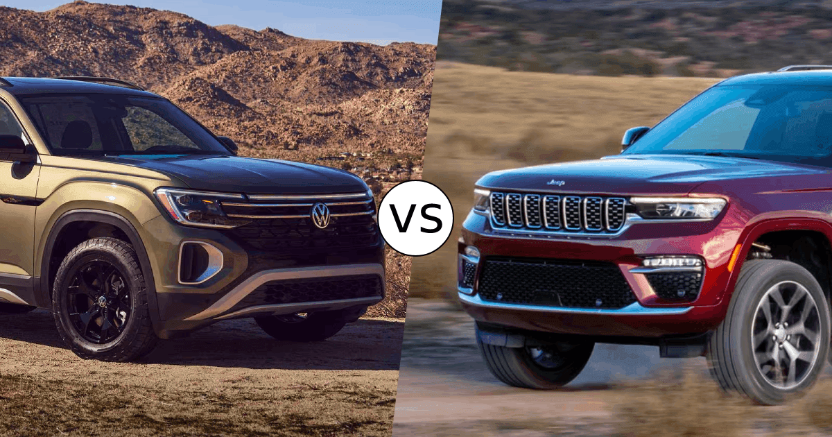 Grand Cherokee L Vs Volkswagen Atlas Specs