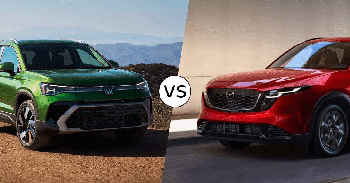 2026 Volkswagen Taos vs. Mazda CX-5