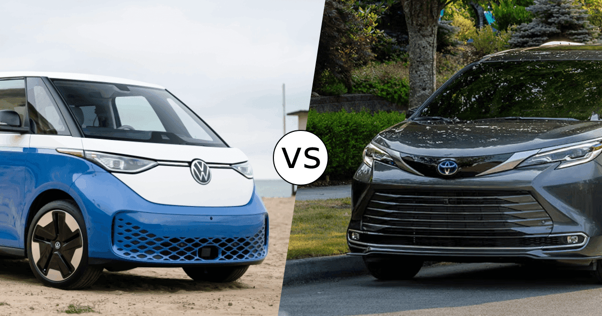 The Volkswagen ID. Buzz vs 2026 Toyota Sienna