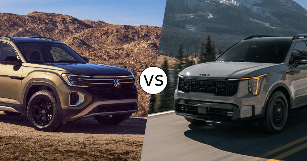 2026 VW Atlas vs. Kia Sorento