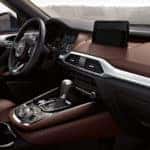 Brown and Black Mazda CX-9 interior