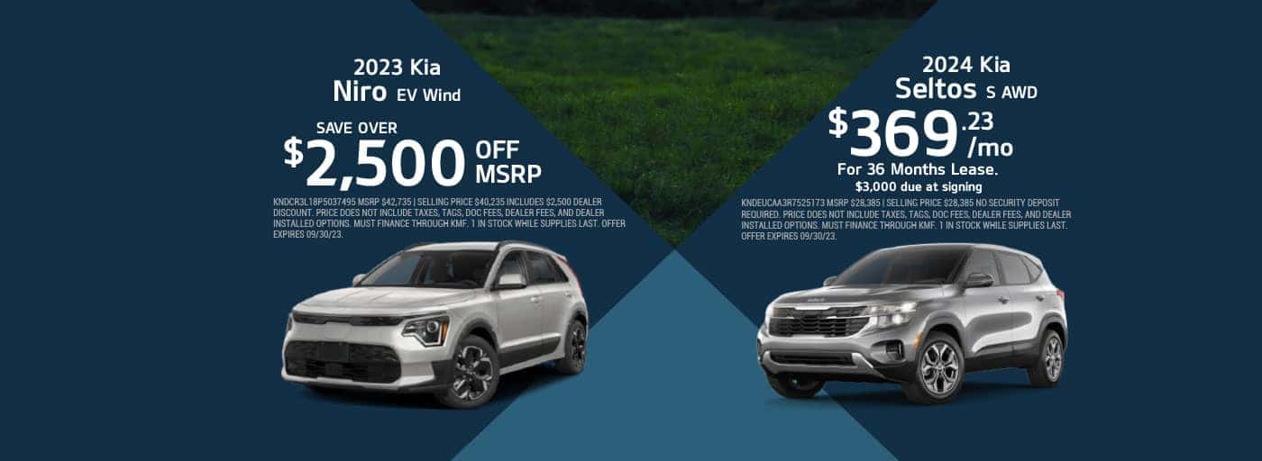 Save over $2,500 off 2023 Niro EV