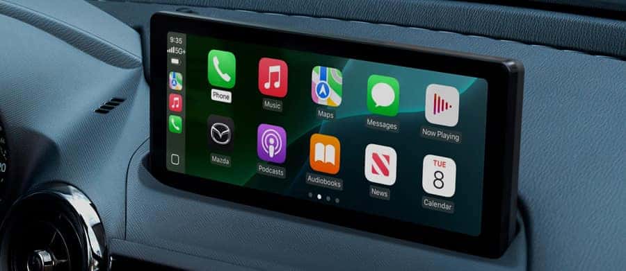 Apple CarPlay integration for your iPhone brings your favorite apps, maps, and music to the
                        dashboard, making every drive as connected as it is thrilling.*