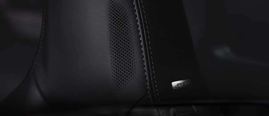 Engineered for the pure thrill of driving, the available Bose audio system brings crisp,
                        immersive sound to every mile.