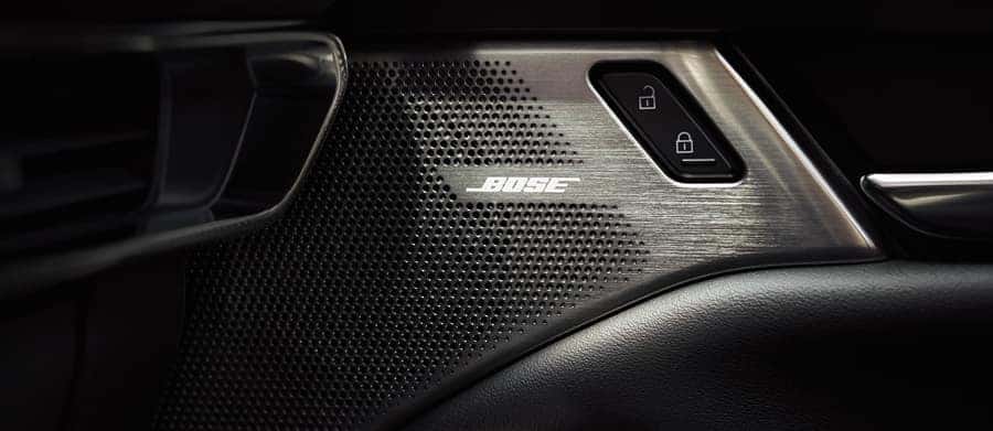 Make the most of your journey with the available Bose<sup>®</sup> 12-speaker premium audio system.
