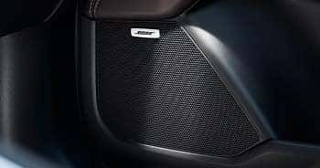 Listen to your music with complete clarity through the available 10-speaker Bose audio system.