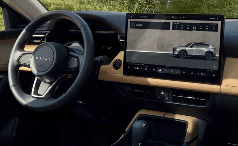 2026 Mazda CX-5 15.6-inch center touchscreen display