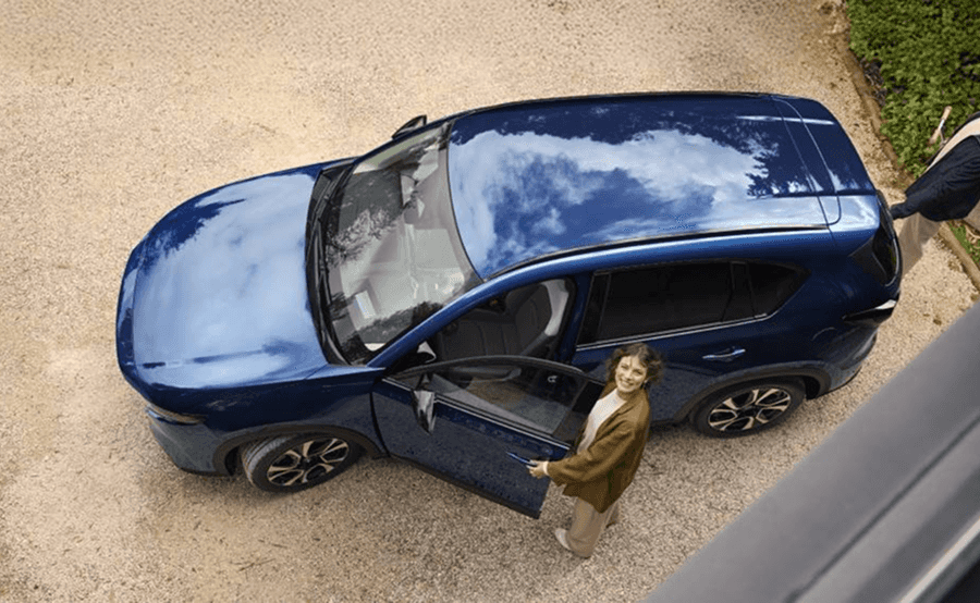 2026 Mazda CX-5 in Navy Blue Mica color