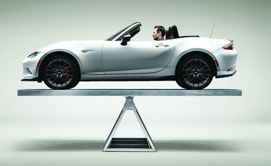 Mazda MX-5 Miata 50:50 Weight Distribution