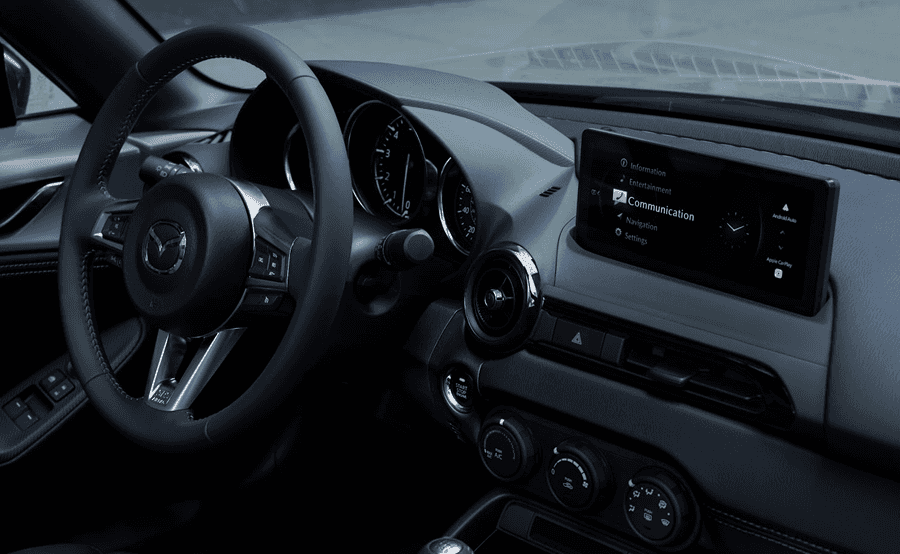 Mazda MX-5 Miata 8.8-inch display screen