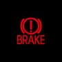 Mazda brake warning light.