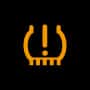 Mazda tire pressure warning light.