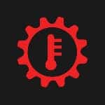 Mazda transmission temperature warning light.