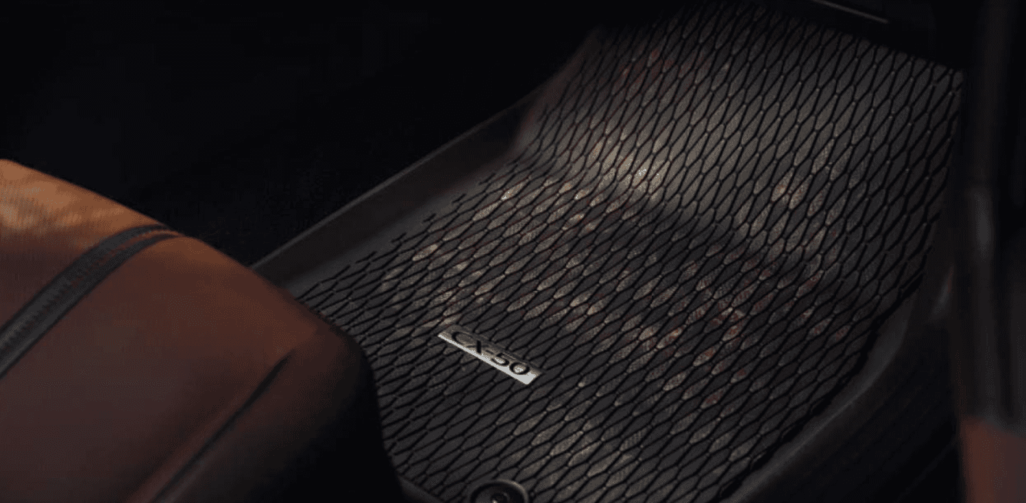 The 2026 Mazda CX-50 all-weather floor mat.