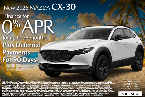 New 2026 Mazda CX-30 