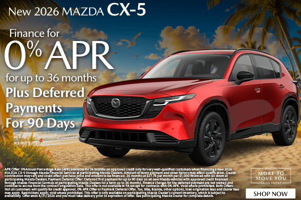 New 2026 Mazda CX-5