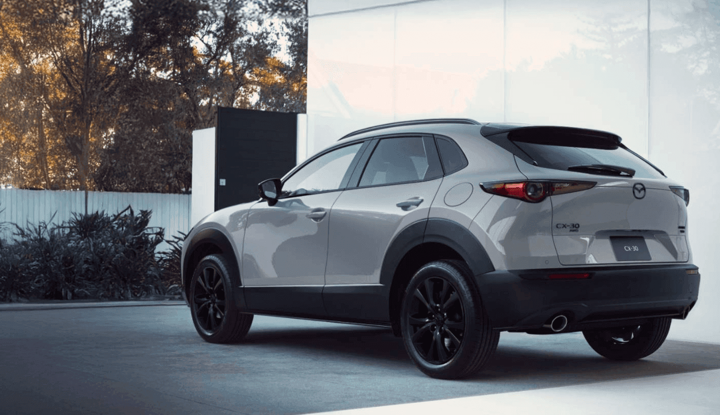 A white 2026 Mazda CX-30